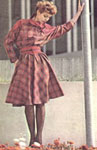 41. Платье, отрезное по талии, с цельнокроеными рукавами (выкройка №41)